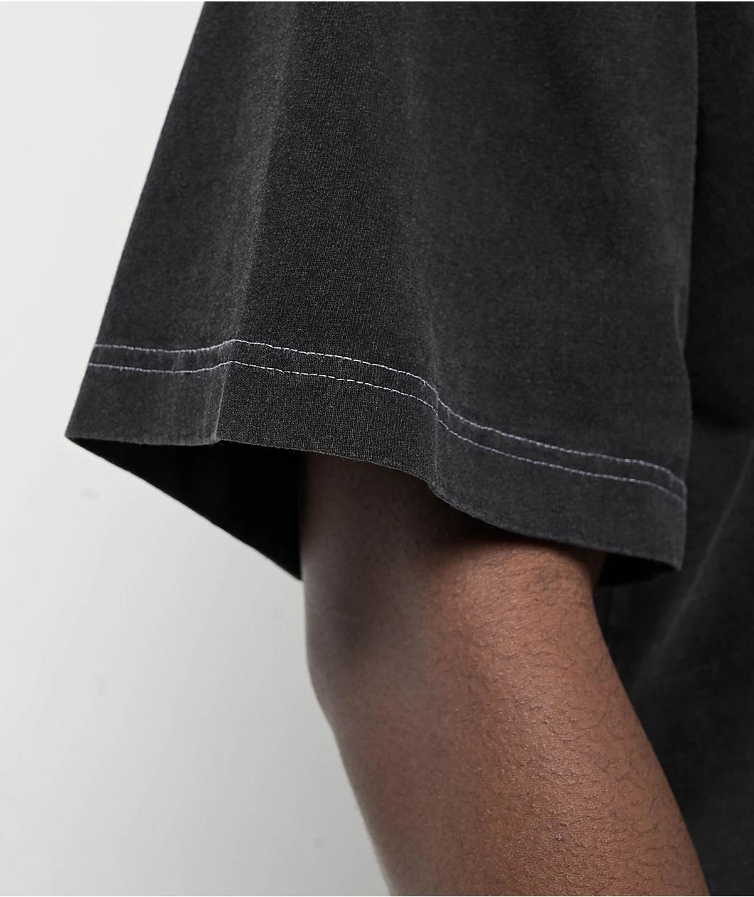 ITA Portal Contrast Black Wash T-Shirt Product Image