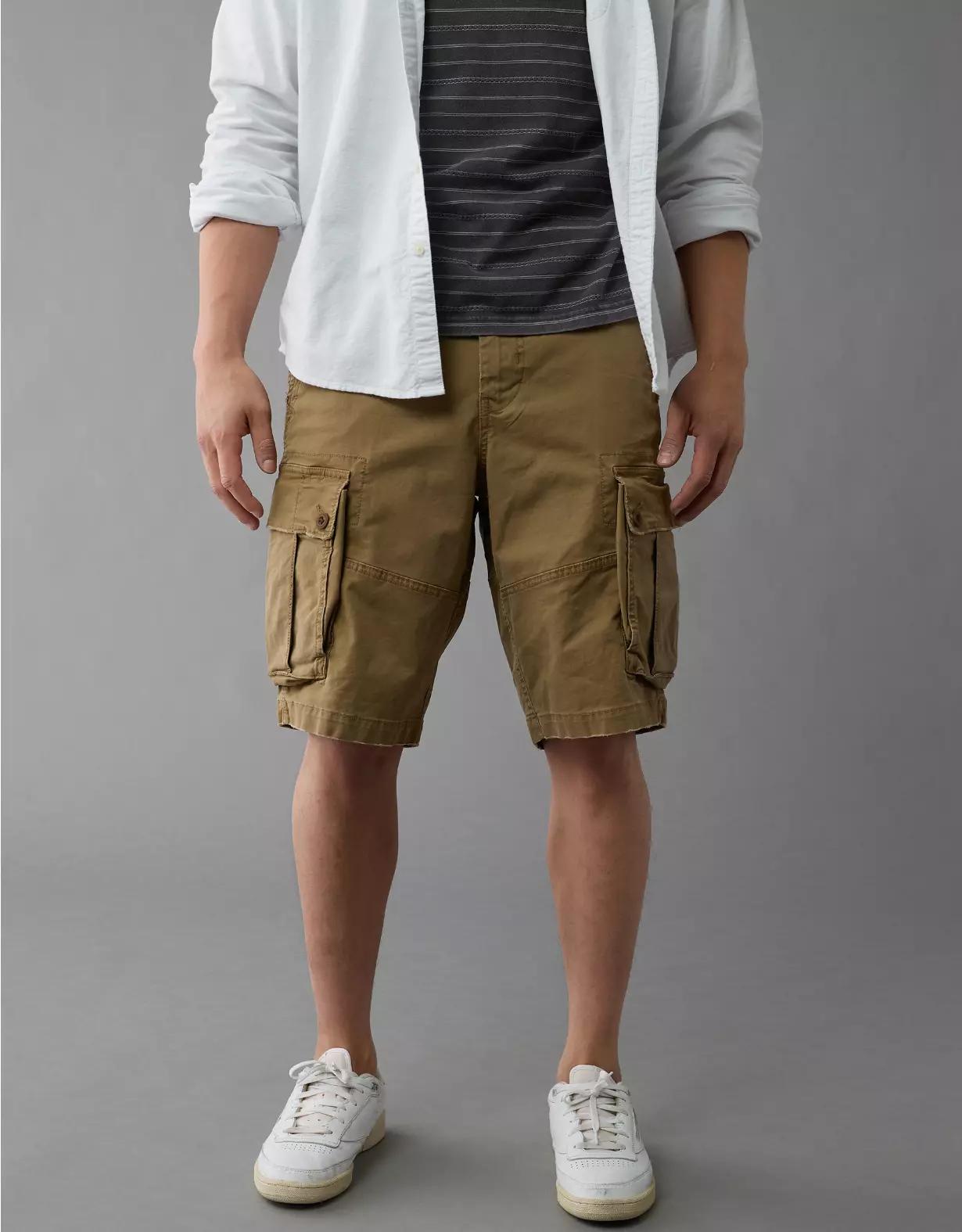 AE Flex 12" Lived-In Longer Length Cargo Short Product Image
