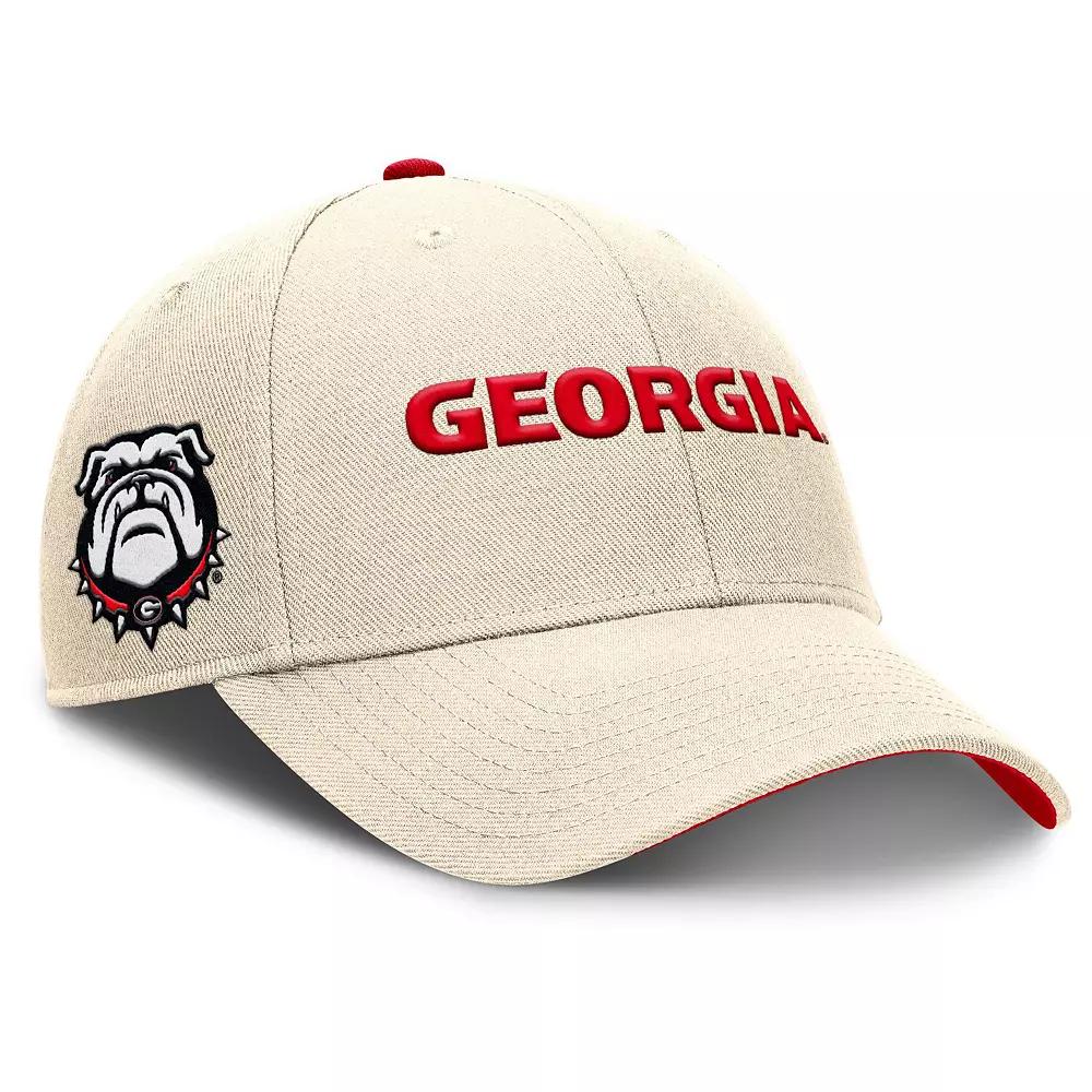 Georgia Bulldogs Primetime Rise Men's Nike College Adjustable Hat Product Image
