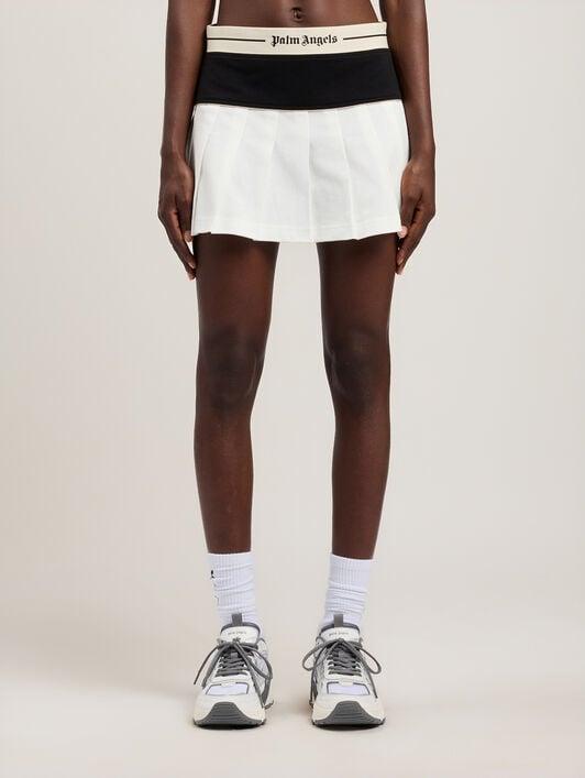Classic Logo Pleated Skirt Product Image