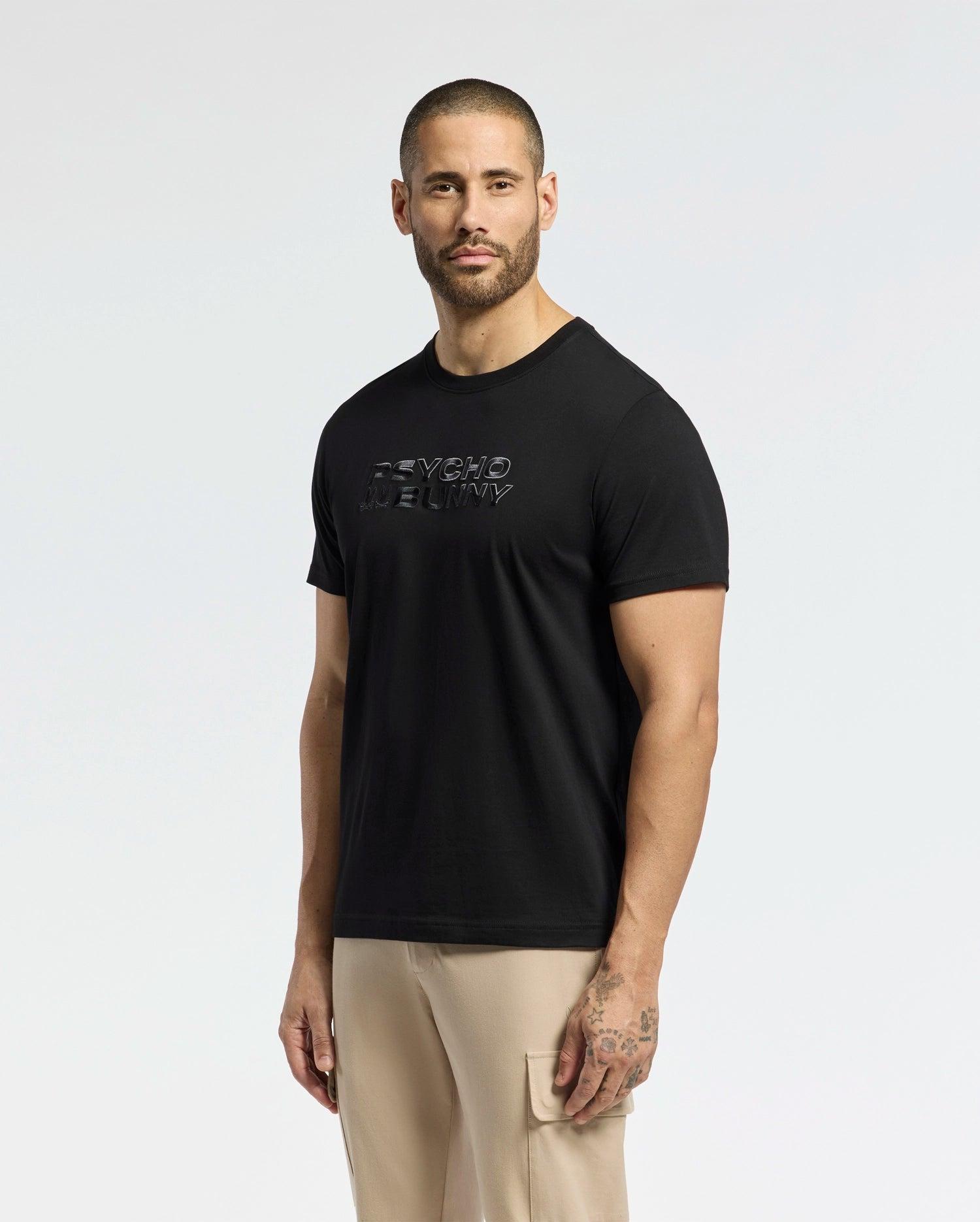 MENS BERNI EMBROIDERED WORDMARK GRAPHIC TEE - B6U417F200 Product Image