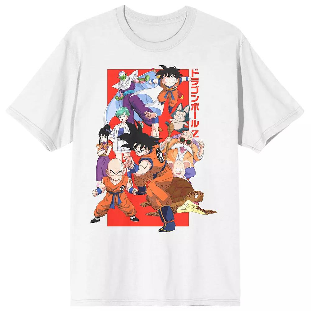 Men's Dragon Ball Z Classic Tee, Size: XXL, White Product Image