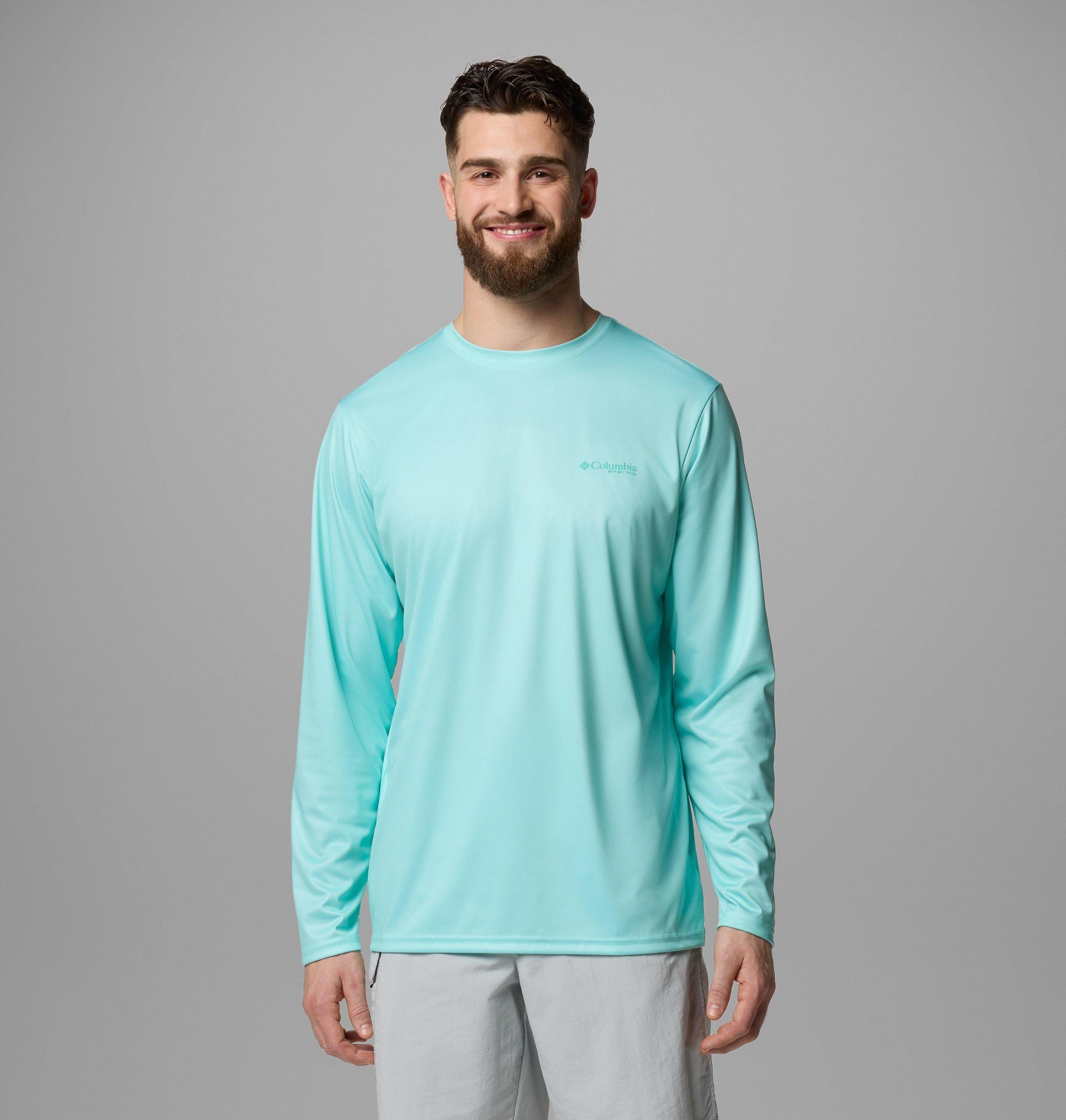 Columbia Men's Terminal Tackle PFG Fish Flag Long Sleeve Shirt- Product Image