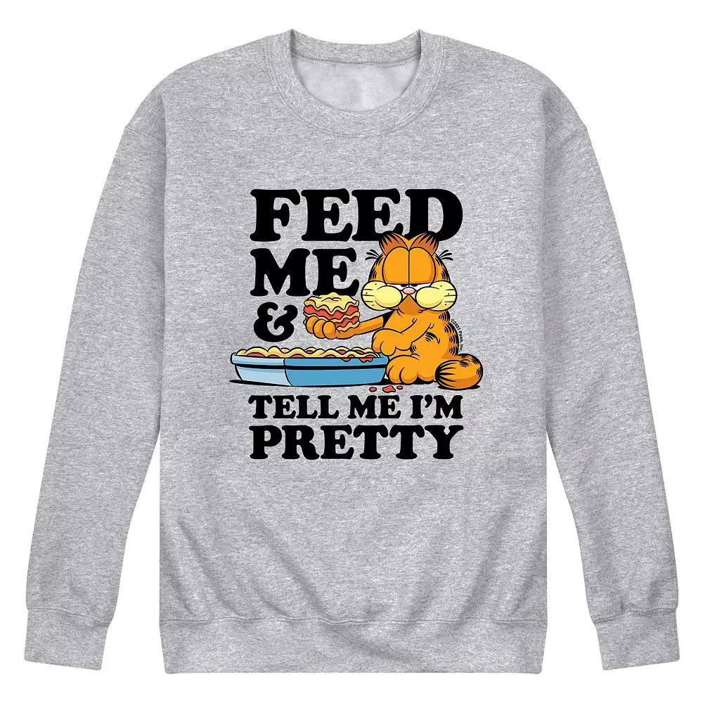 Men's Garfield Feed Me Sweatshirt,  Product Image