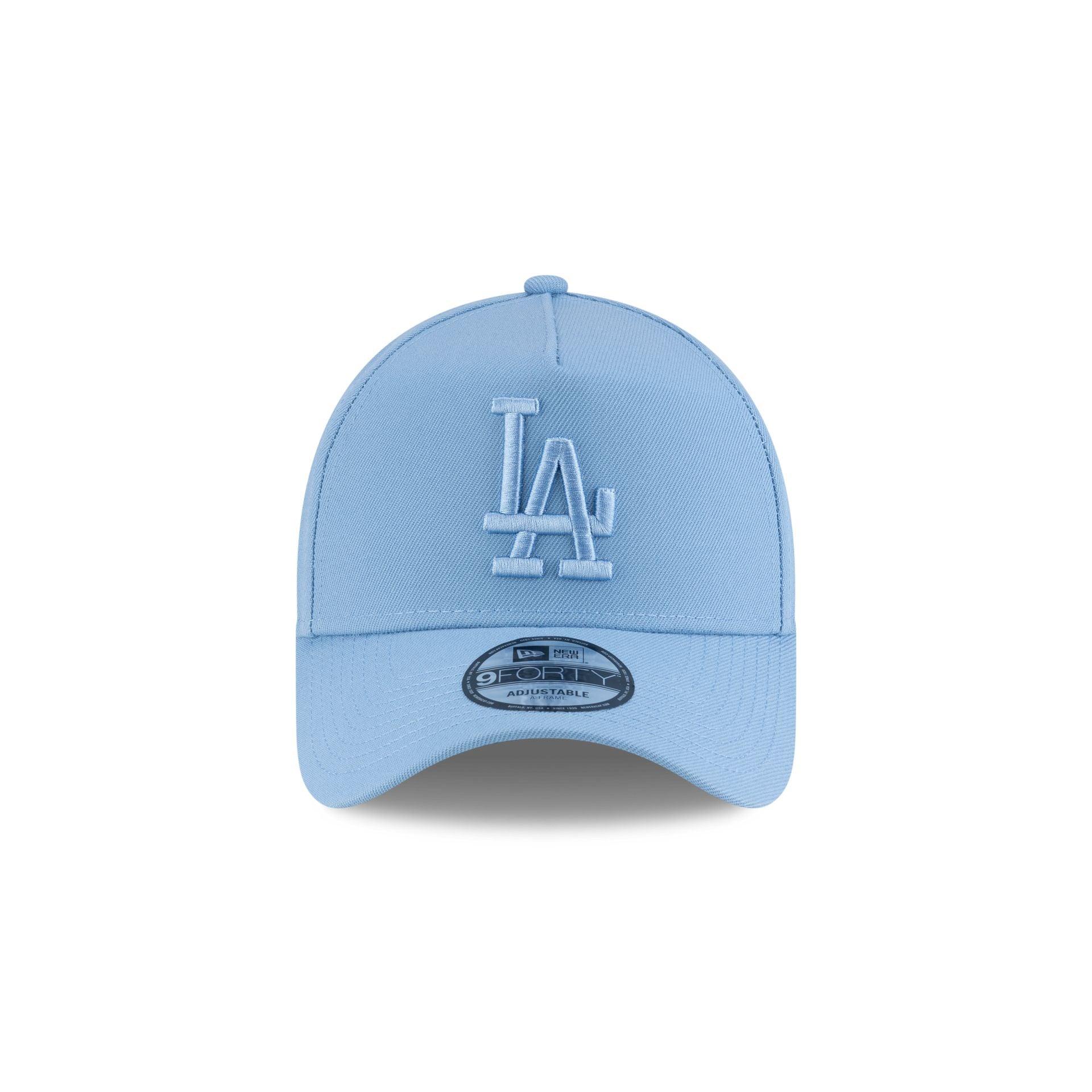 Los Angeles Dodgers Sky Blue 9FORTY A-Frame Snapback Hat Male Product Image