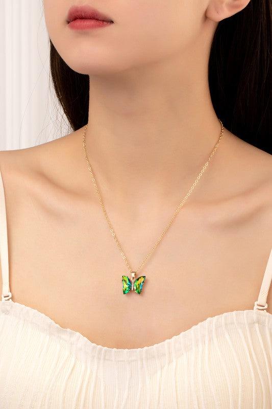 Butterfly Pendant Necklace Product Image