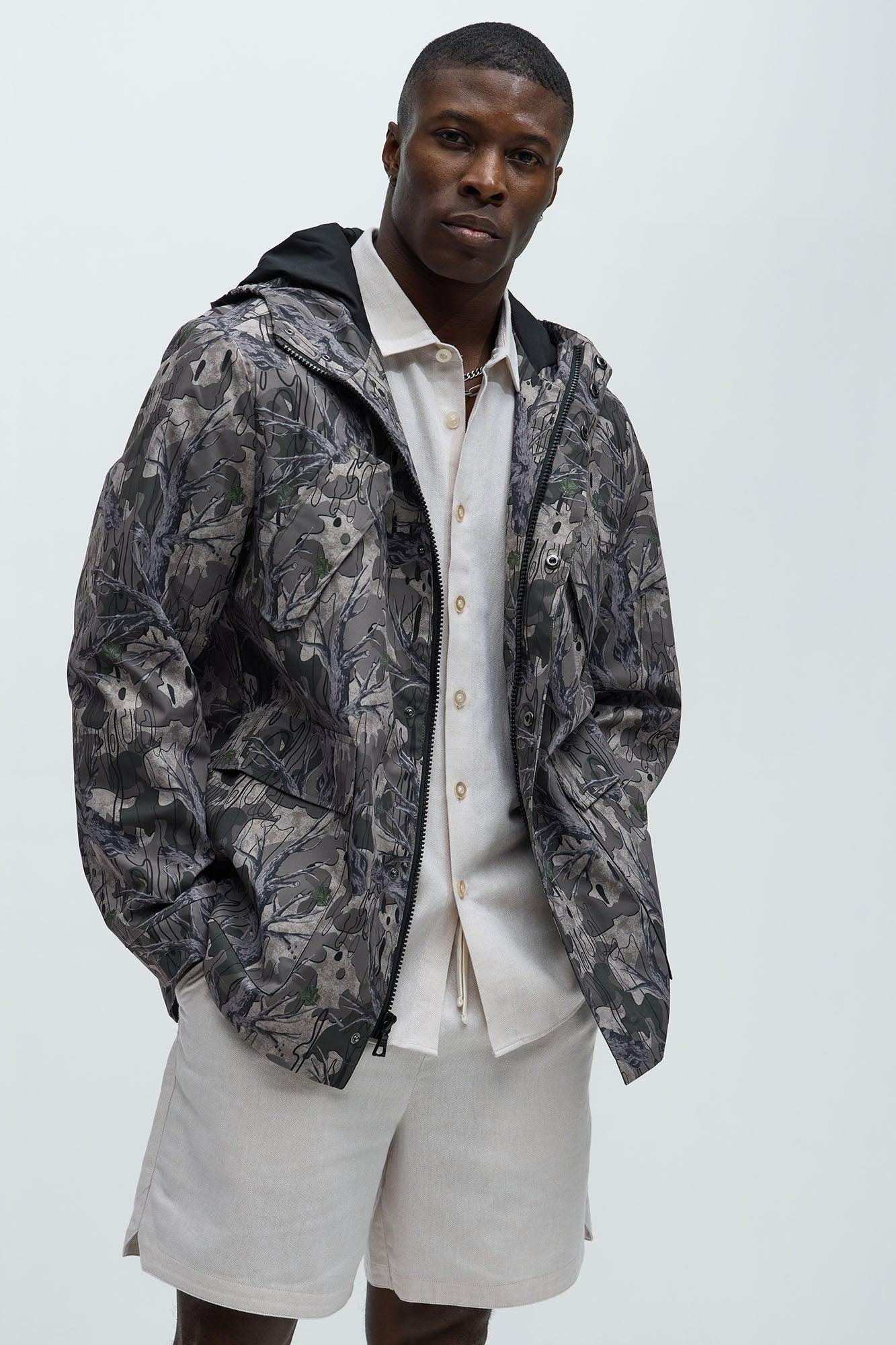 Harrow Hunting Zip Hooded Jackets - Camouflage Product Image