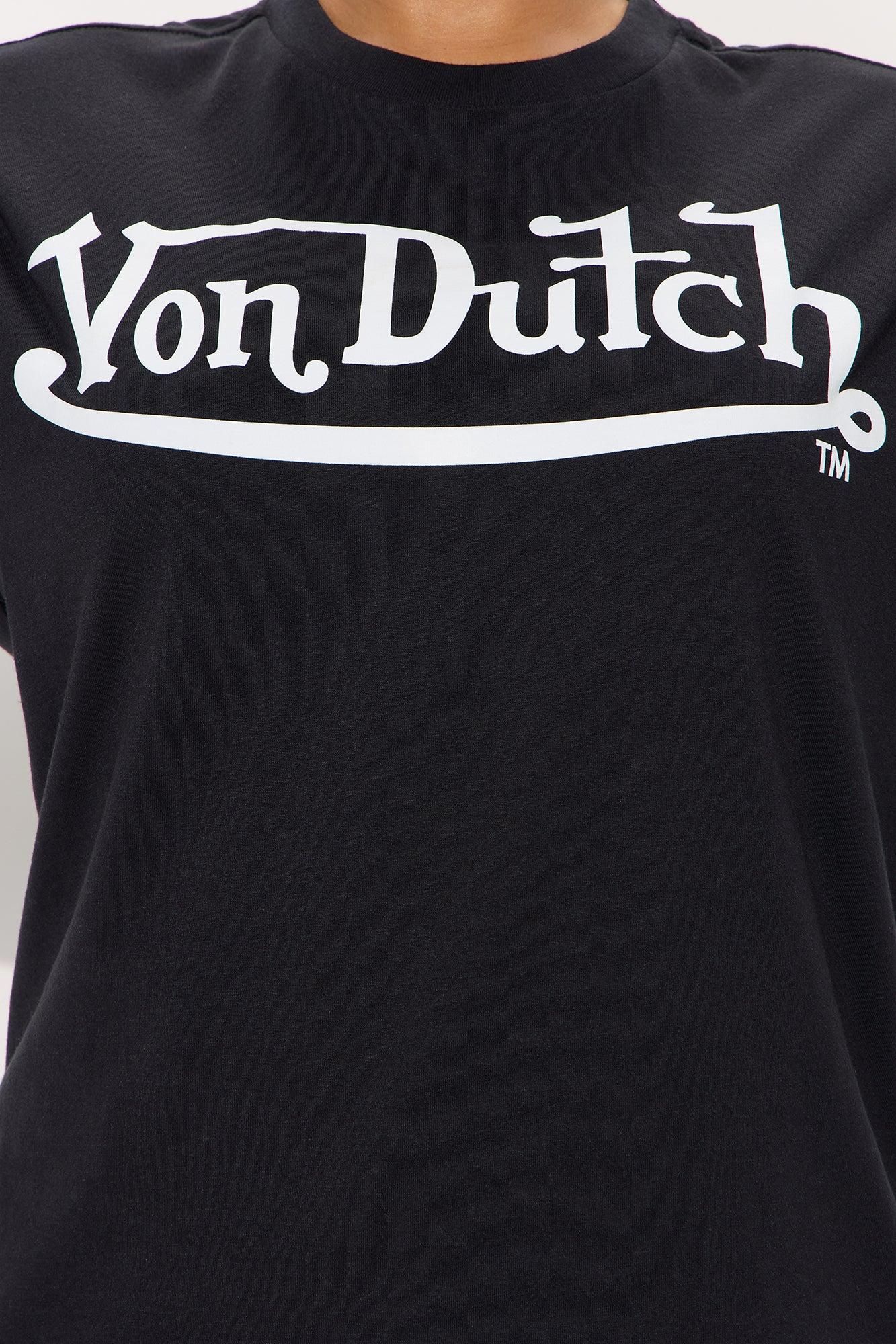 Von Dutch Classic Oversized Tee - Black Product Image