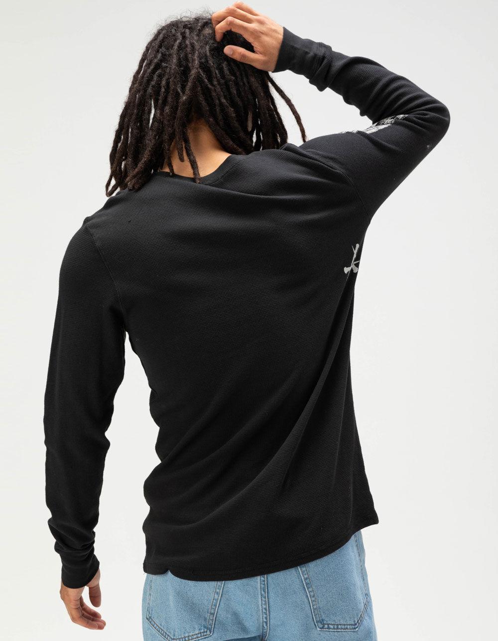 AFFLICTION Winged Up Mens Thermal - BLACK Product Image