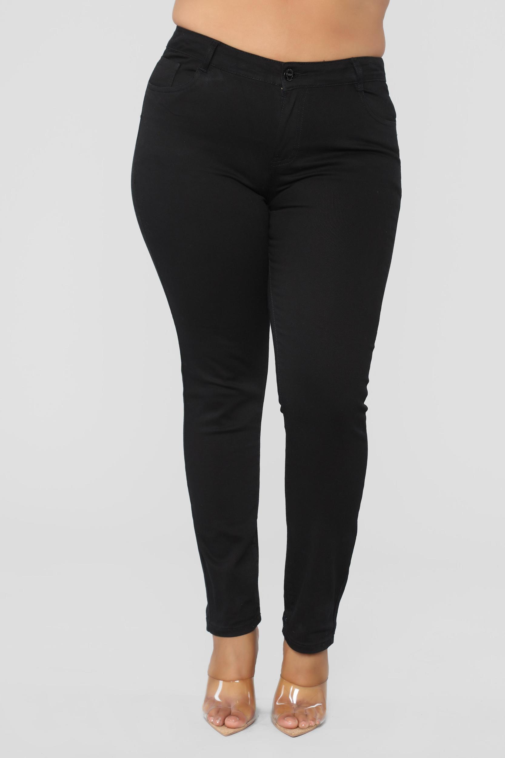 Skinny Uniform Pants - Black Product Image