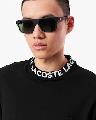 Jacquard Branded Piqué T-shirt Product Image