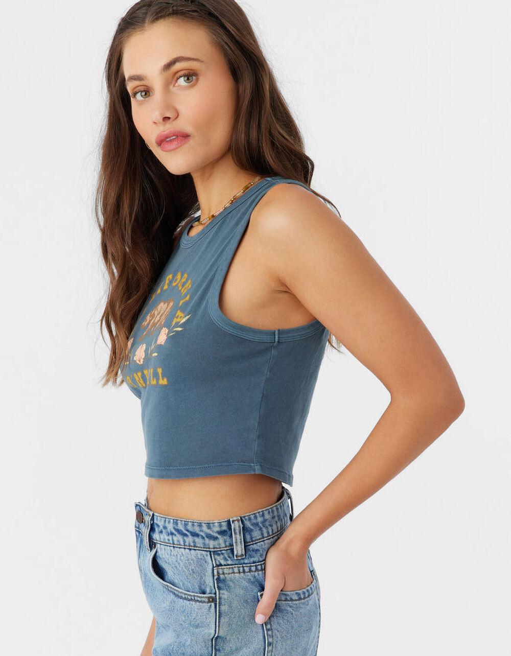 O'NEILL Cali Bear Womens Tank Top - SLATE BLUE Product Image