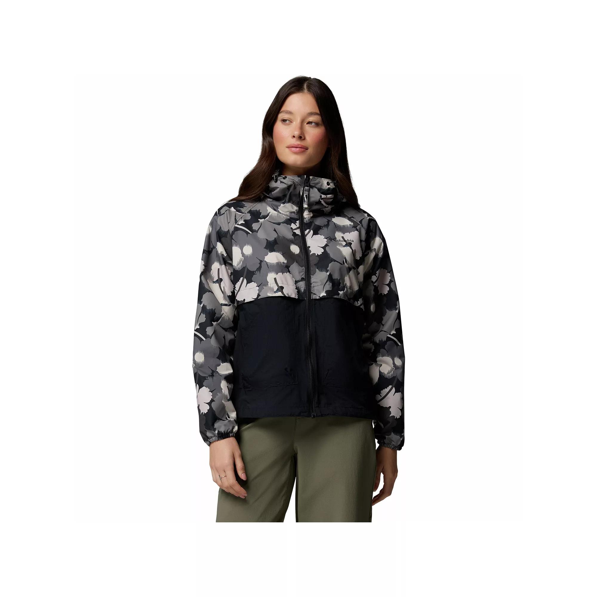 Women's Columbia Spire Valley Omni-SHIELD™ Printed Windbreaker Jacket,  Product Image