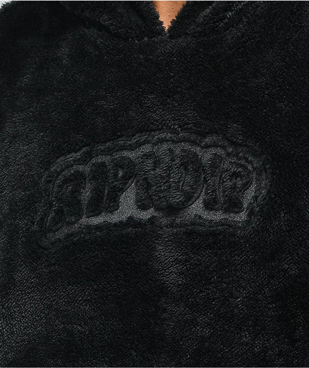 RIPNDIP Bubble Black Sherpa Hoodie Product Image