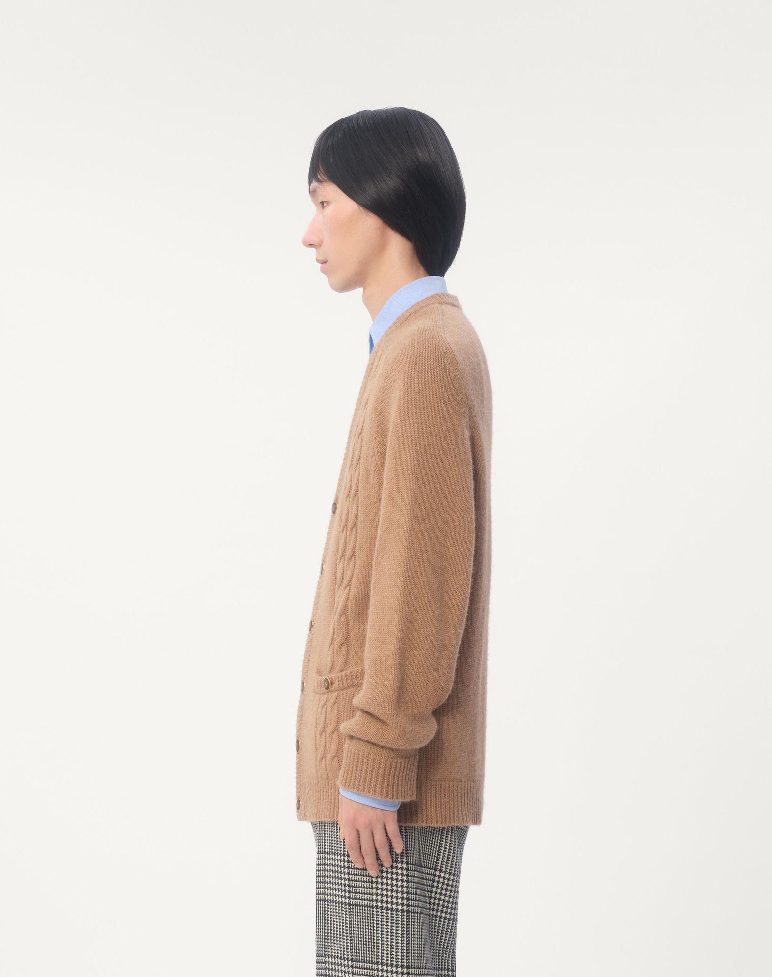 Camel Cardigan Product Image