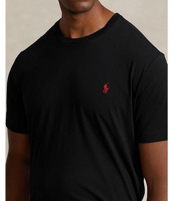 Polo Ralph Lauren Big & Tall Solid Jersey Short Sleeve T-Shirt Product Image