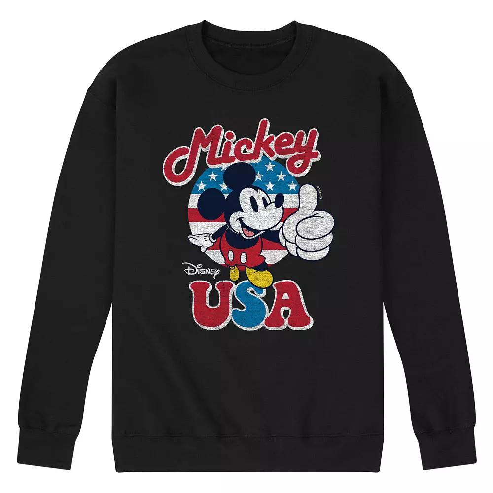 Disney's Mickey Mouse Men's USA Fleece Sweatshirt,  Product Image