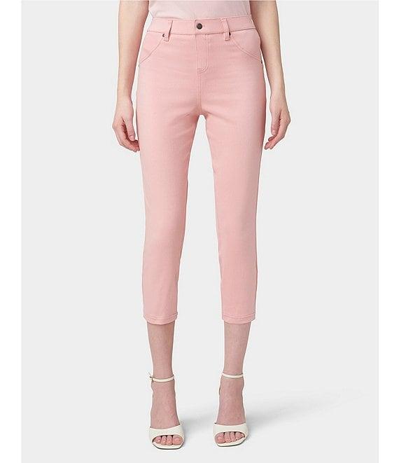 HUE Hi-Rise Ultra Soft Denim Capri Leggings Product Image