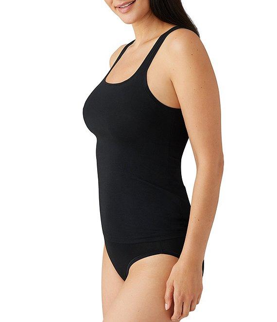 Wacoal Understated Square Neck Cotton Tank Product Image