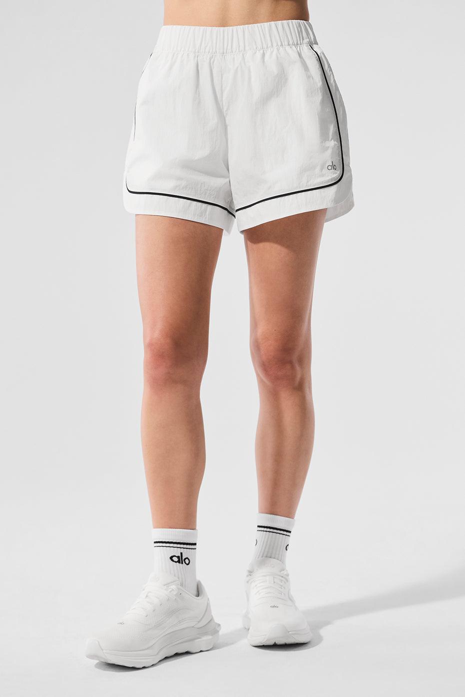 Motivate Track Short - White/Black Product Image