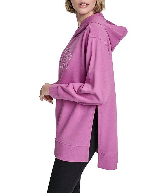 DKNY Sport by Donna Karan French Terry Oversized Long Sleeve Hoodie Product Image