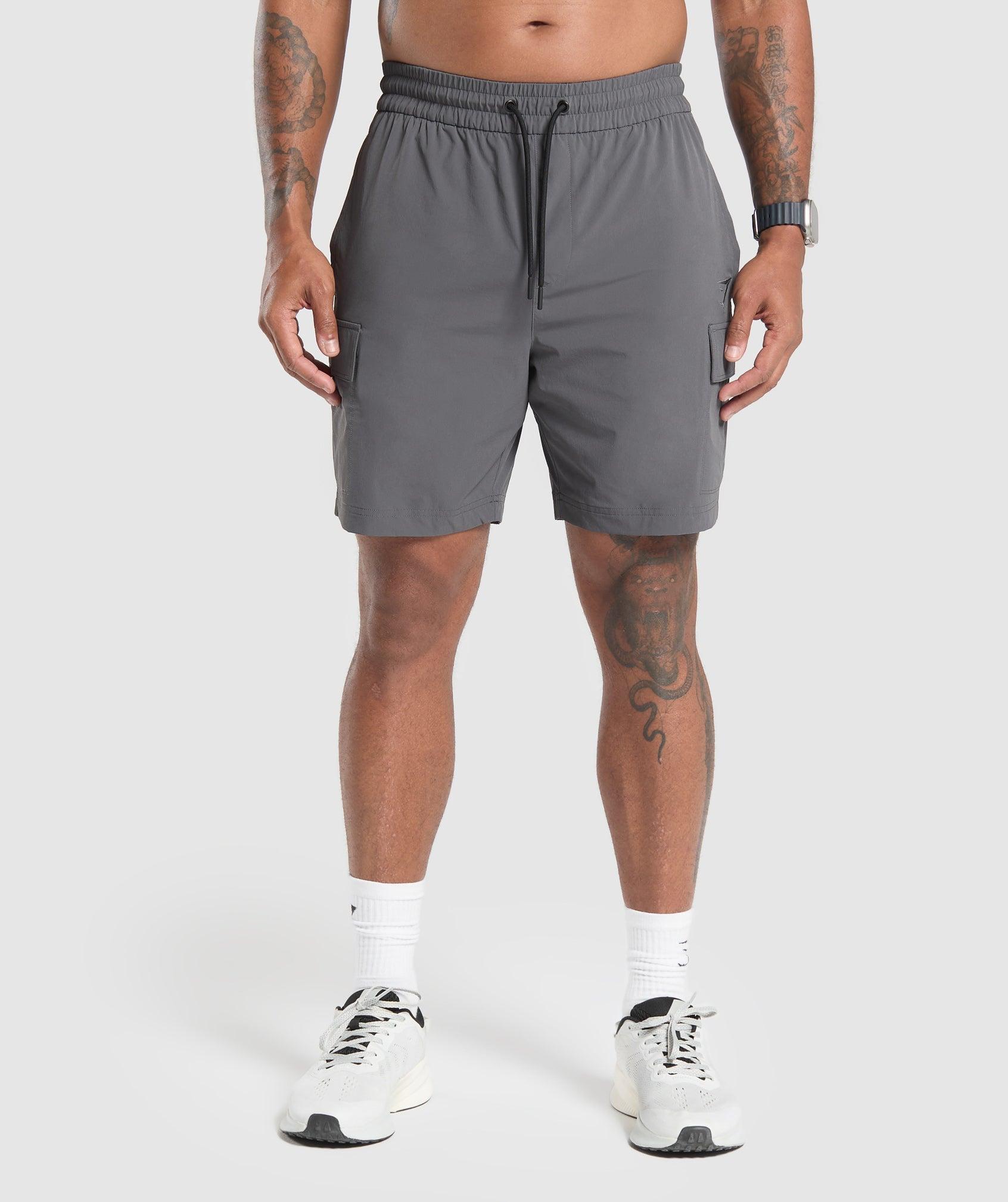 Stretch Woven Cargo Shorts Product Image