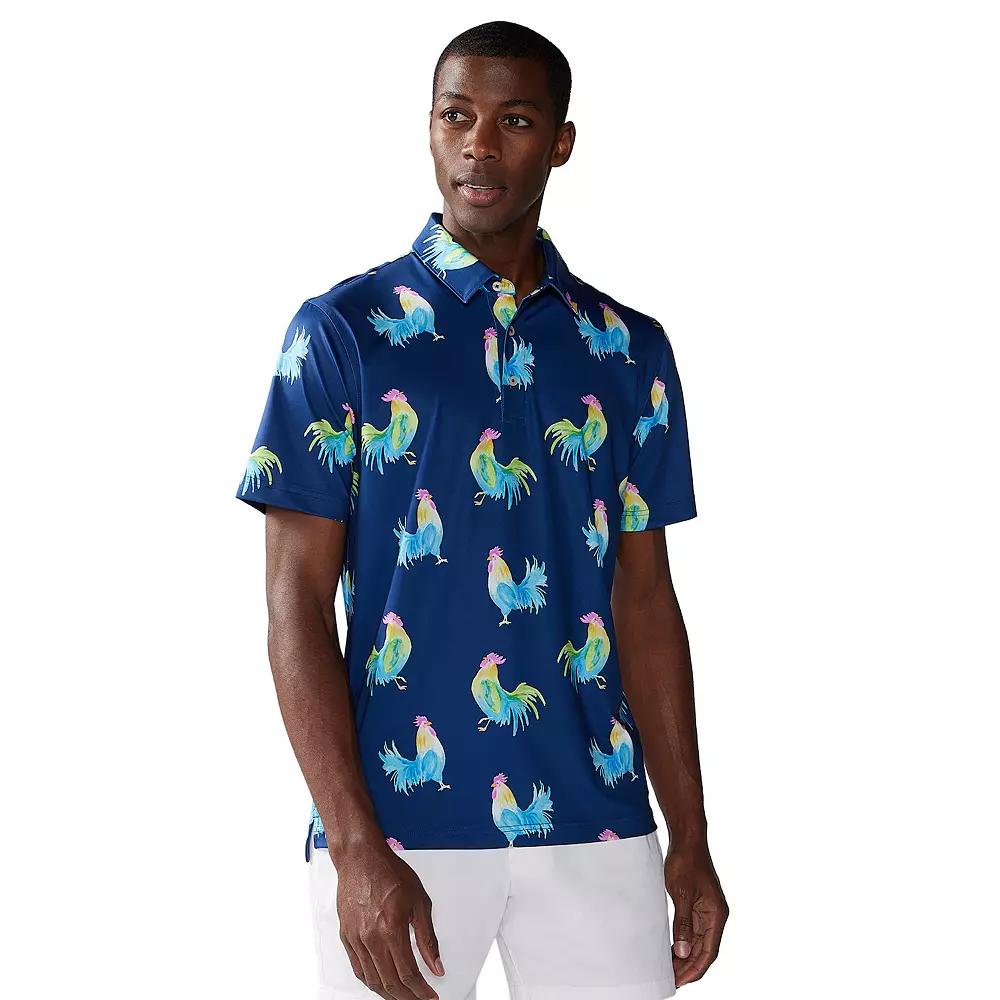 Men's Chubbies Performance Polo Shirt, Size: XXL, Navy Blue Product Image