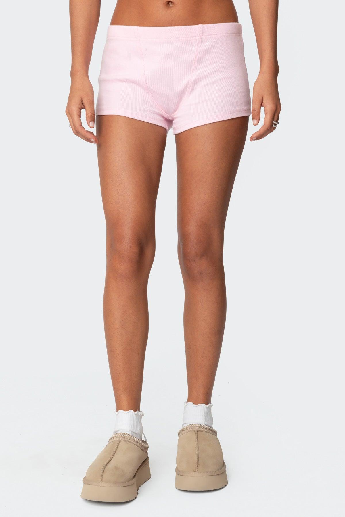 Rebekah Ribbed Shorts Product Image