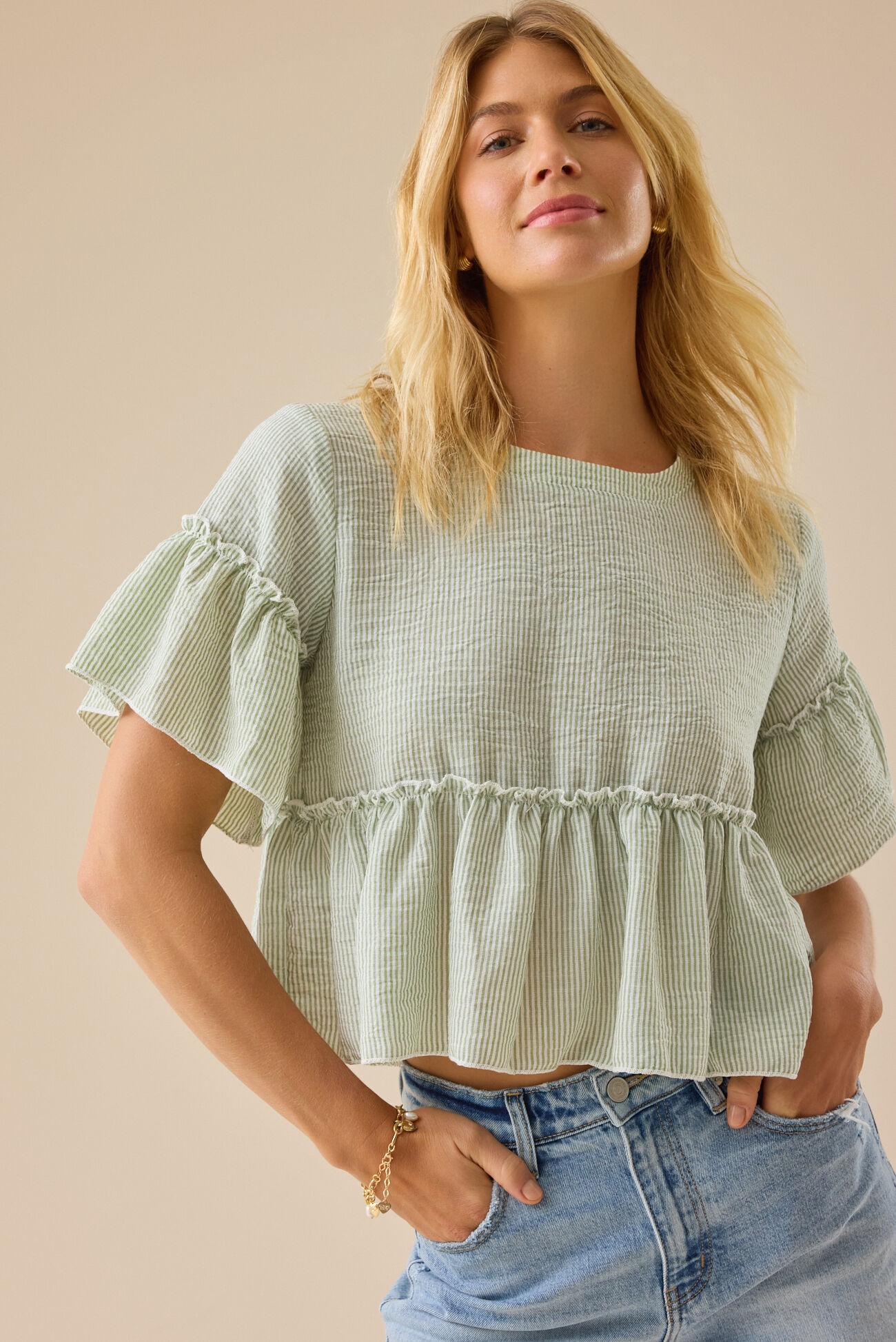 Leyla Stripe Top Product Image