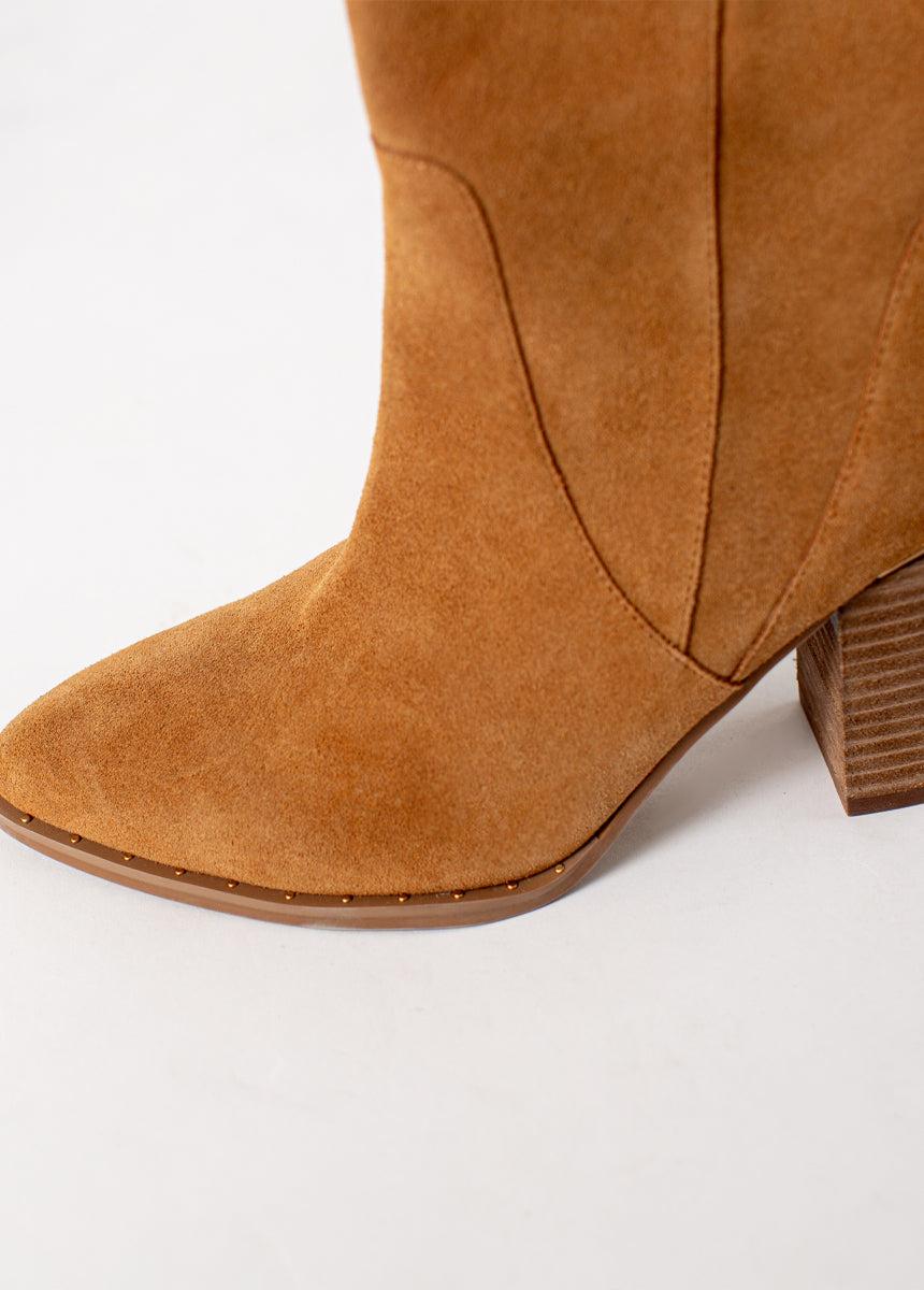 Nyra Slouch Boot in Warm Camel Female Product Image