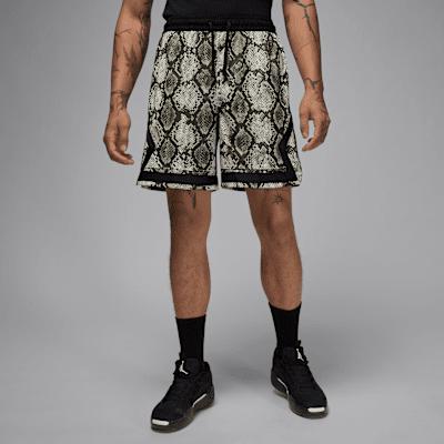 Mens Jordan Sport Dri-FIT Mesh Diamond Shorts | HF9907-133 Product Image