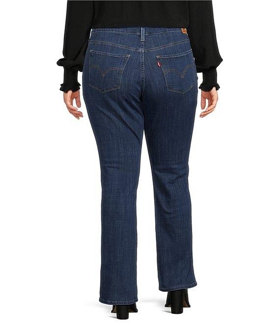 Levi's® 415 Plus Size Classic Mid Rise Bootcut Stretch Denim Jeans Product Image