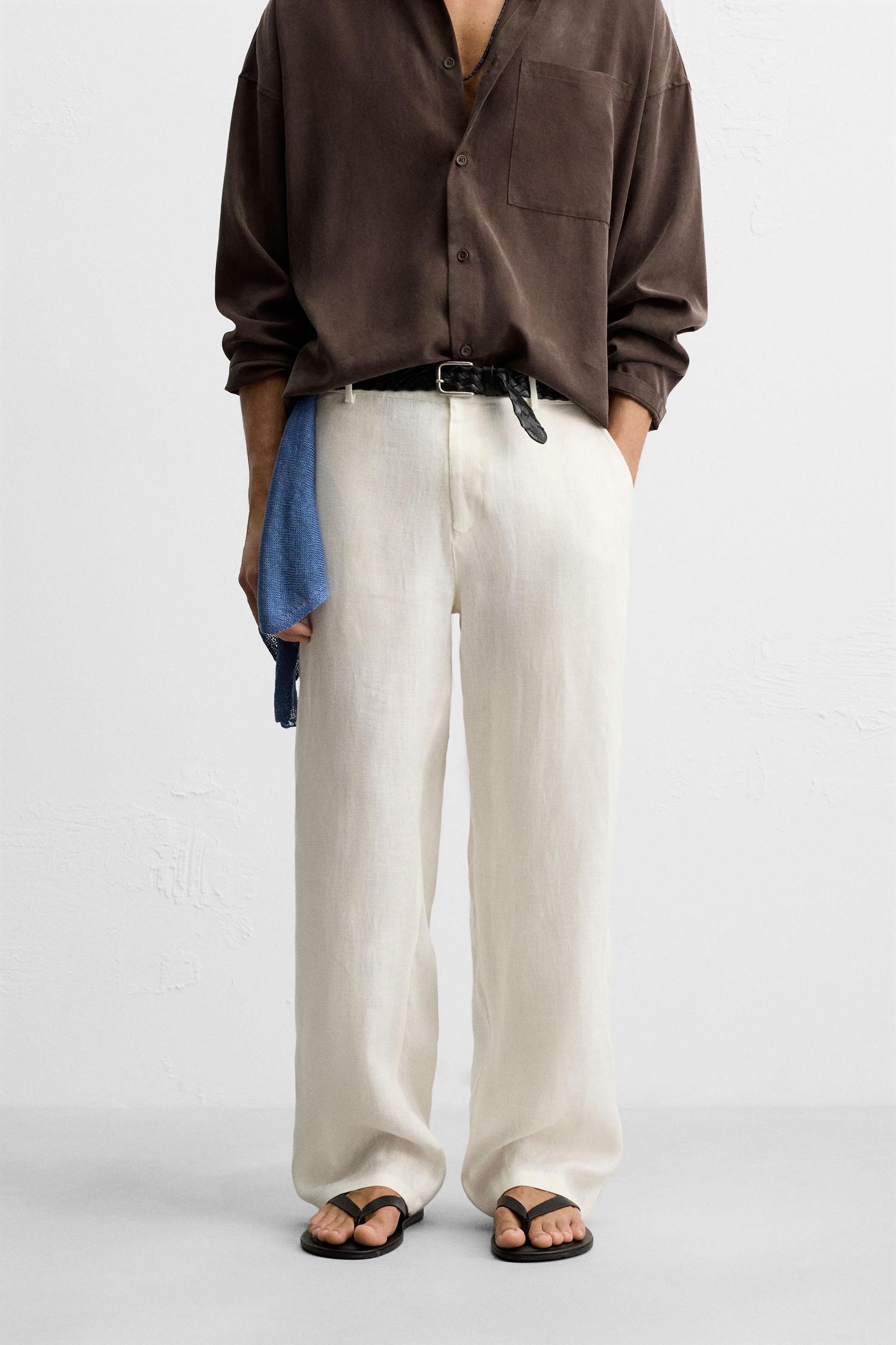100% LINEN PANTS Product Image