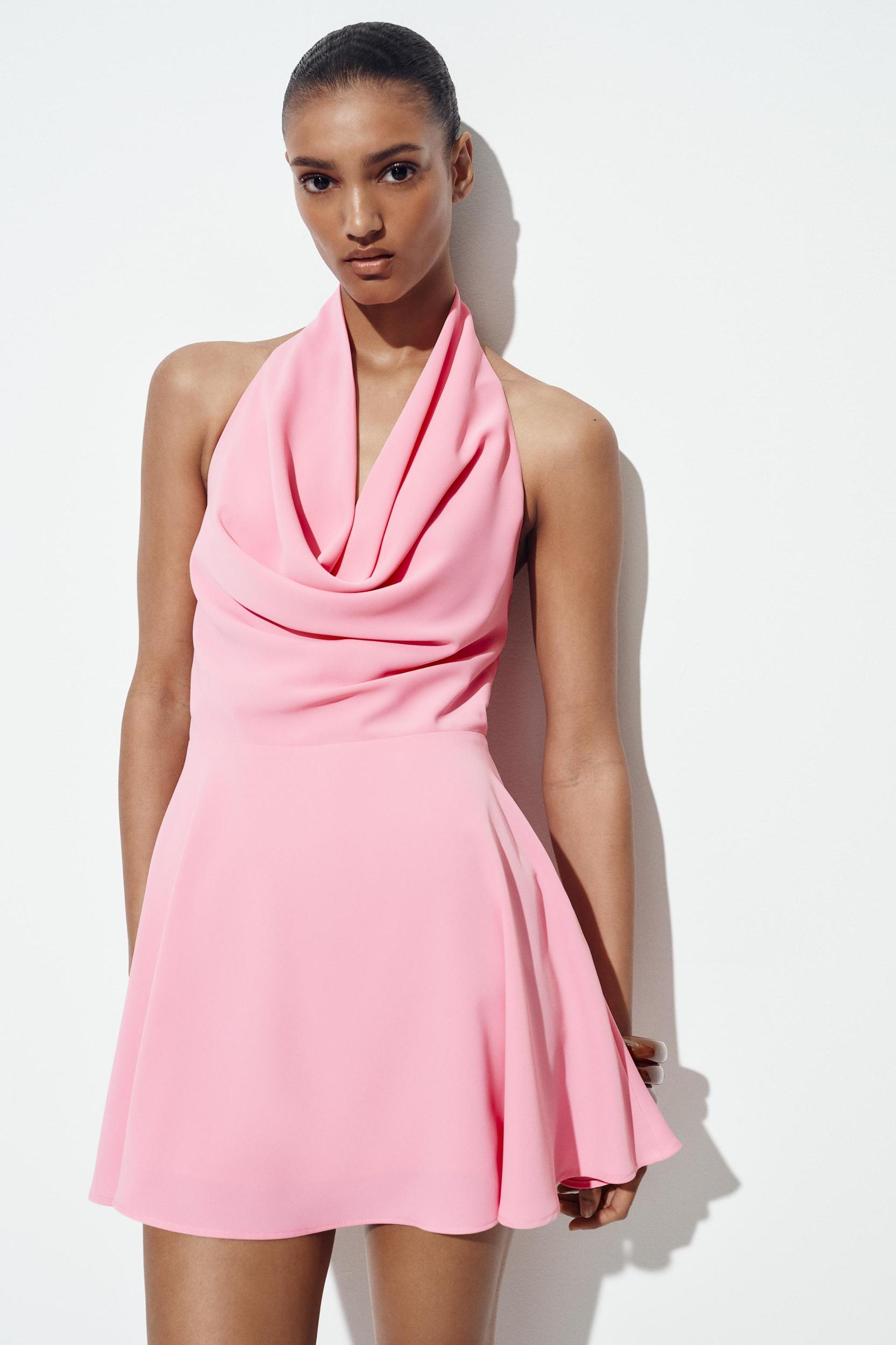 OPEN BACK MINI DRESS Product Image