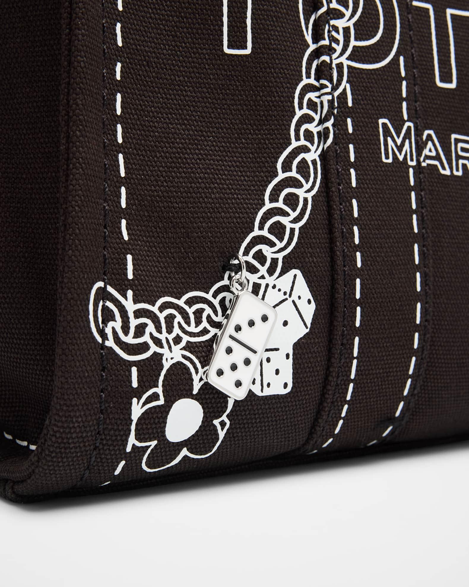 The Medium Trompe L'oeil Canvas Tote Bag Product Image