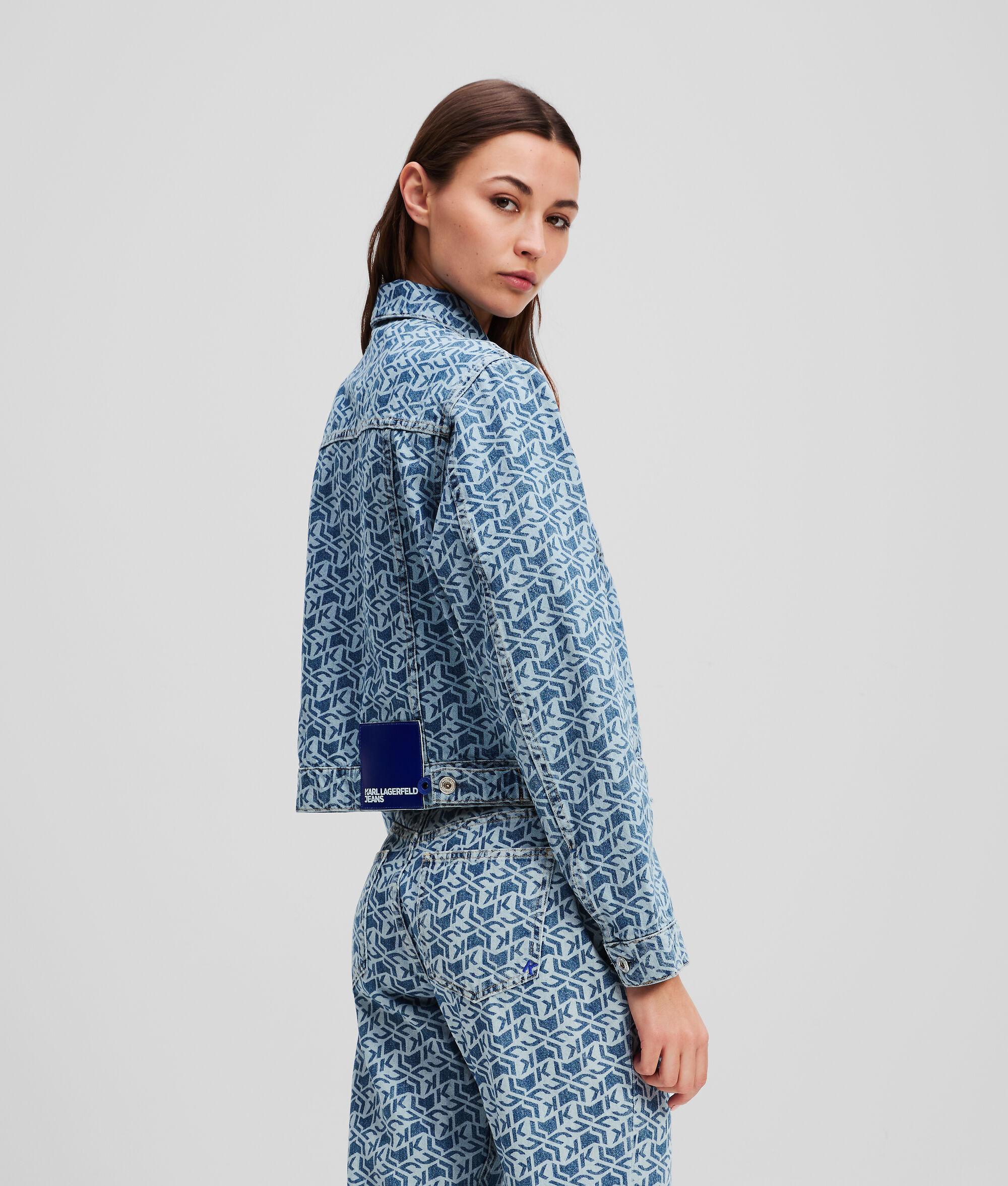 ALL-OVER MONOGRAM DENIM JACKET Product Image