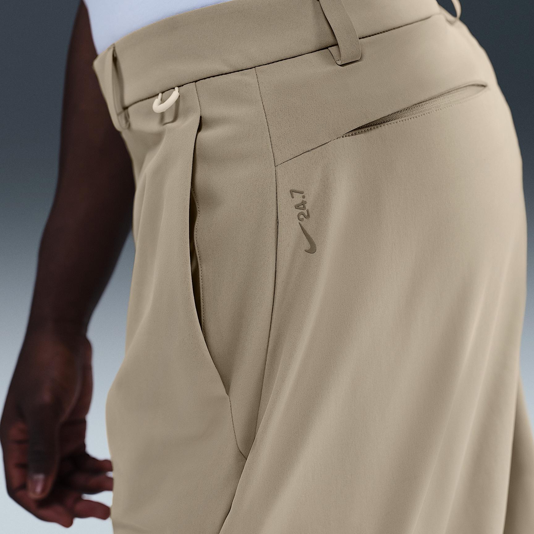 Nike 24.7 PerfectStretch Women's Dri-FIT High-Waisted Loose Pleated Shorts Product Image