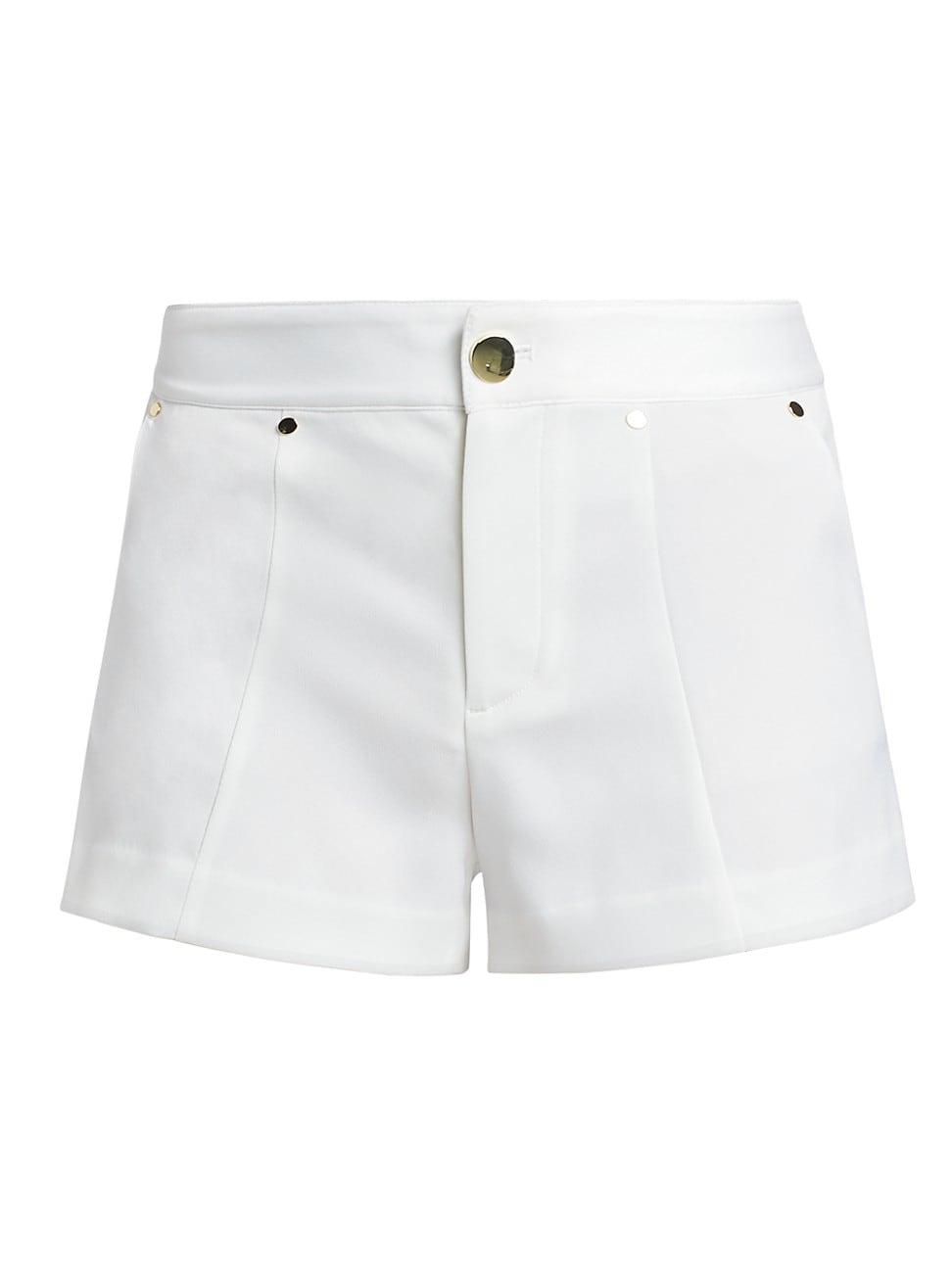 Womens Tommie Satin-Back Crpe Shorts Product Image