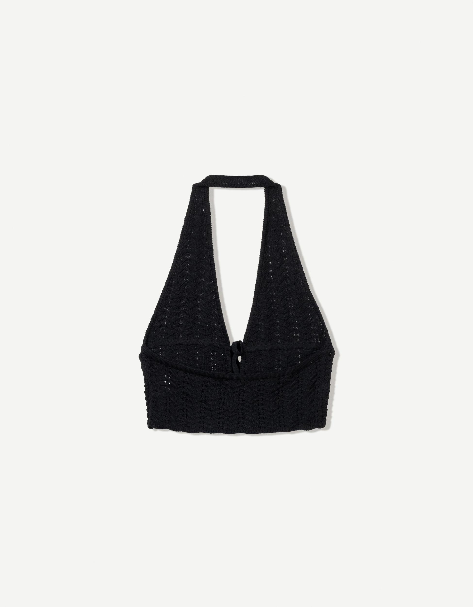 Tied halter top Product Image