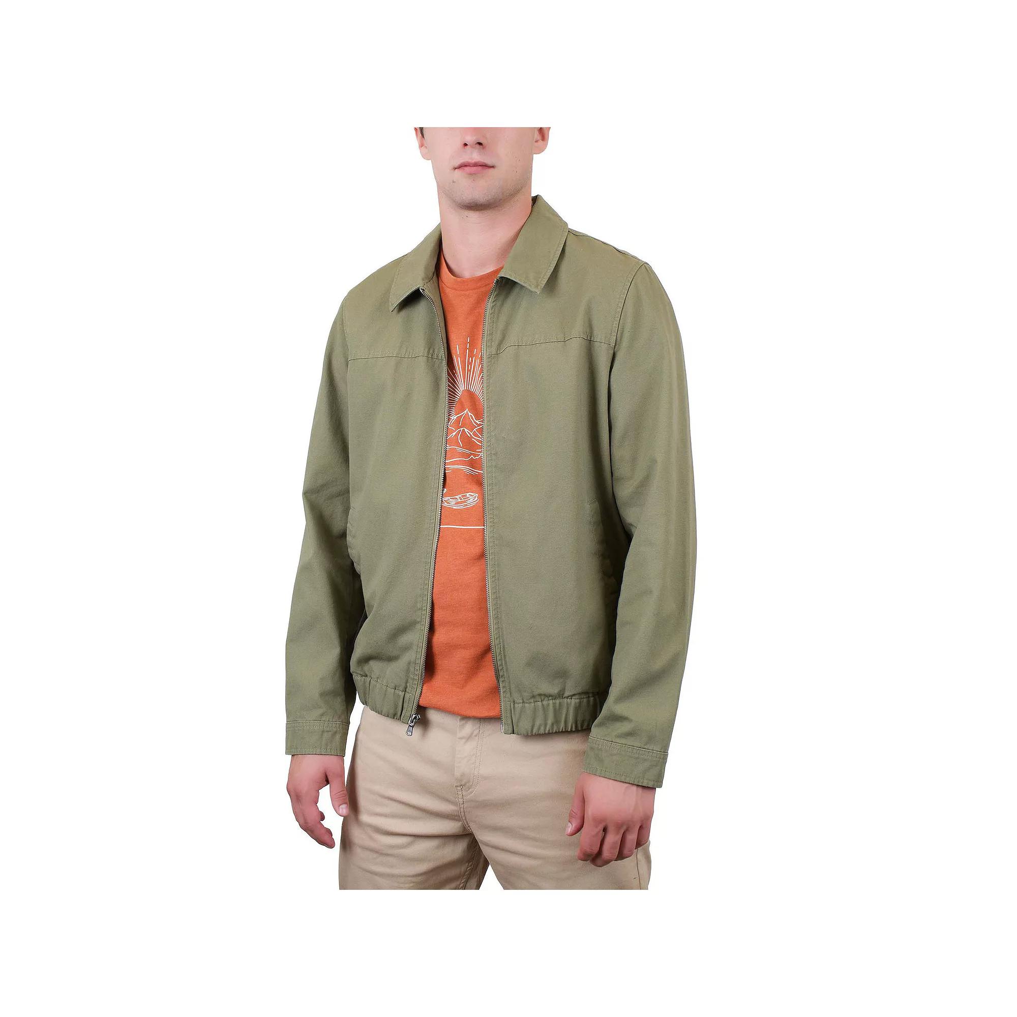 Men's The Bowery Cotton Harrington Jacket, Size: XXL, Light Green Product Image