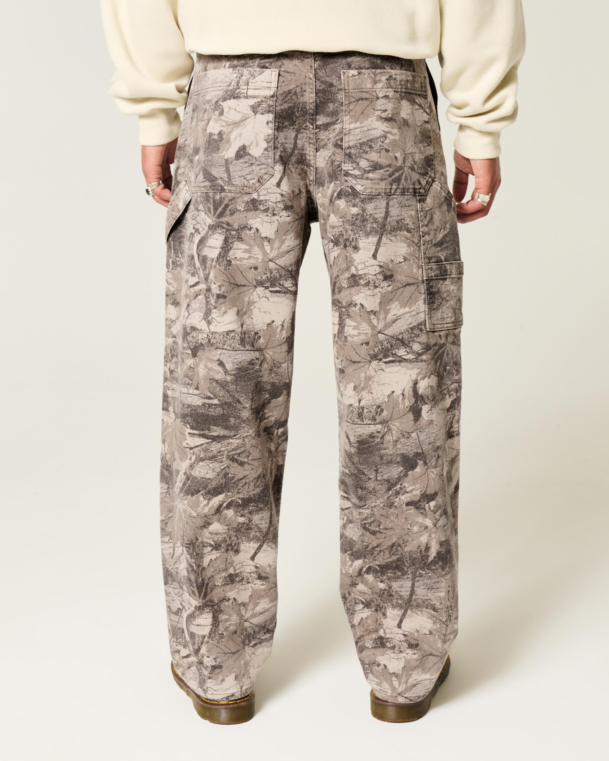 Camo Skater Baggy Jeans Product Image