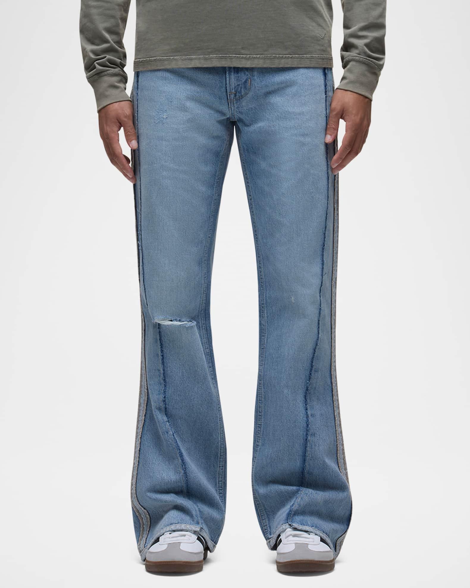 Mens Walker Reconstruction Kick Flare Jeans Product Image