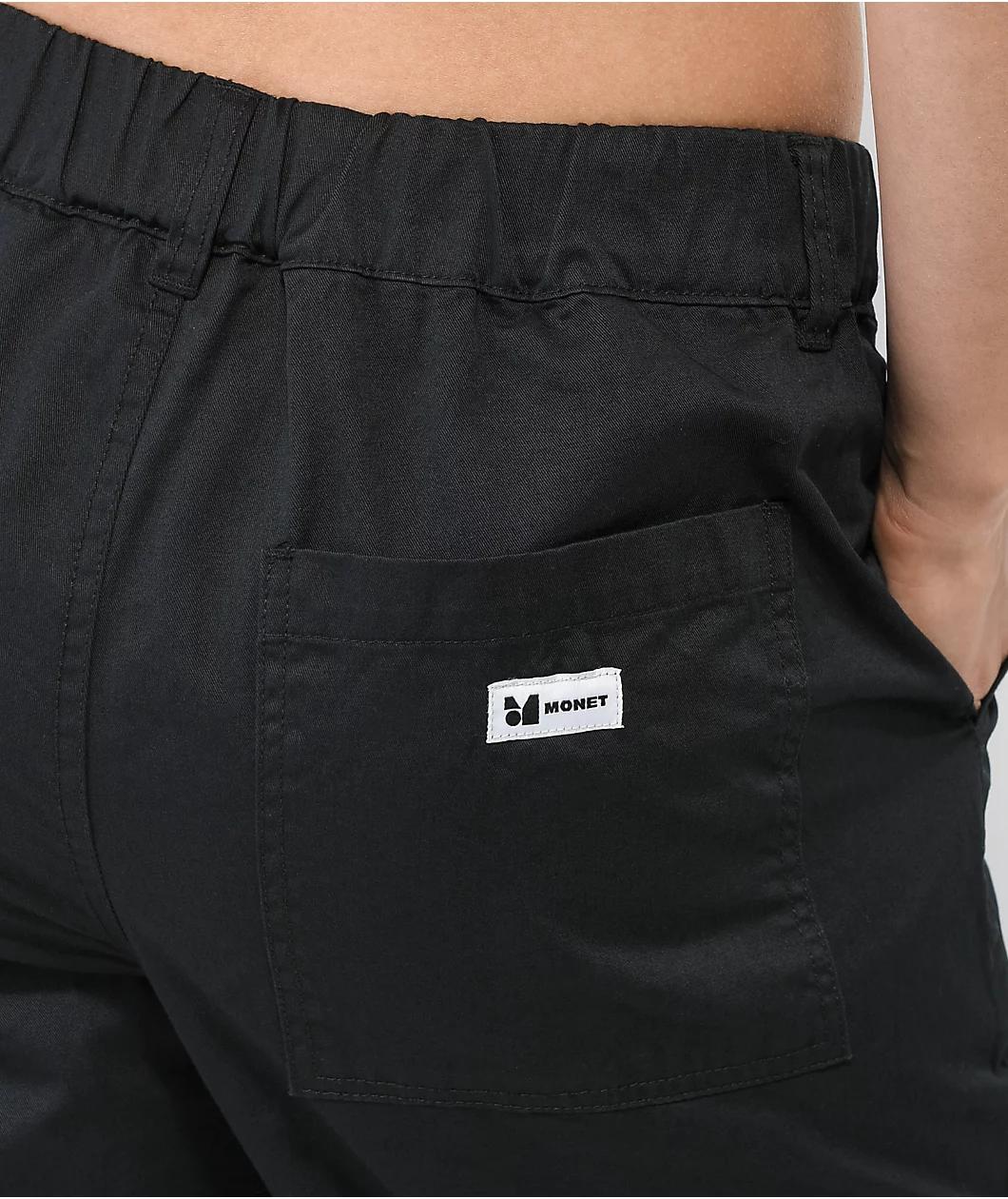 Monet Skateboards Othello Black Cargo Pants Product Image
