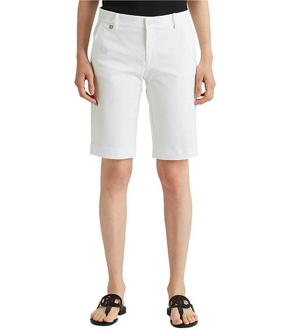 Lauren Ralph Lauren Stretch Cotton Shorts Product Image