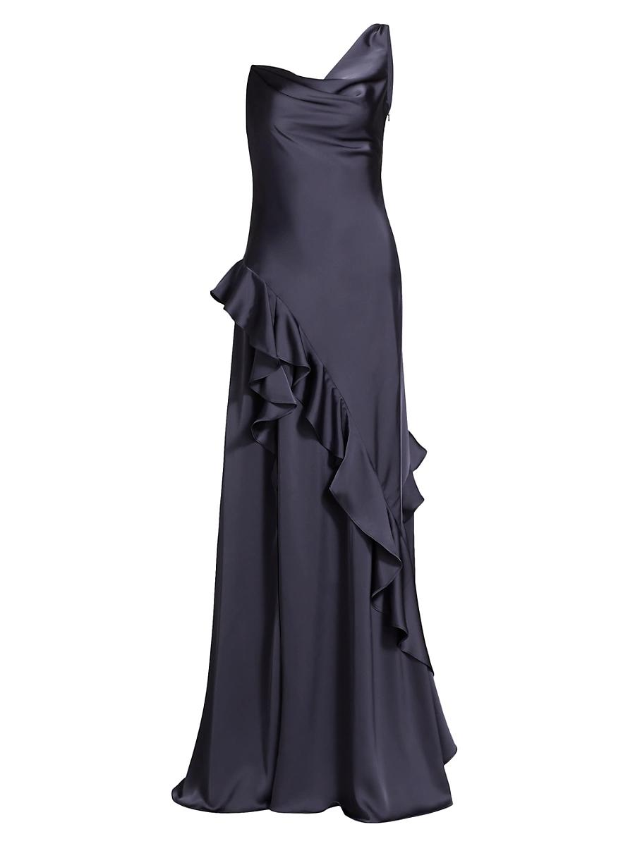 Womens Juliet Charmeuse Cowlneck Gown Product Image