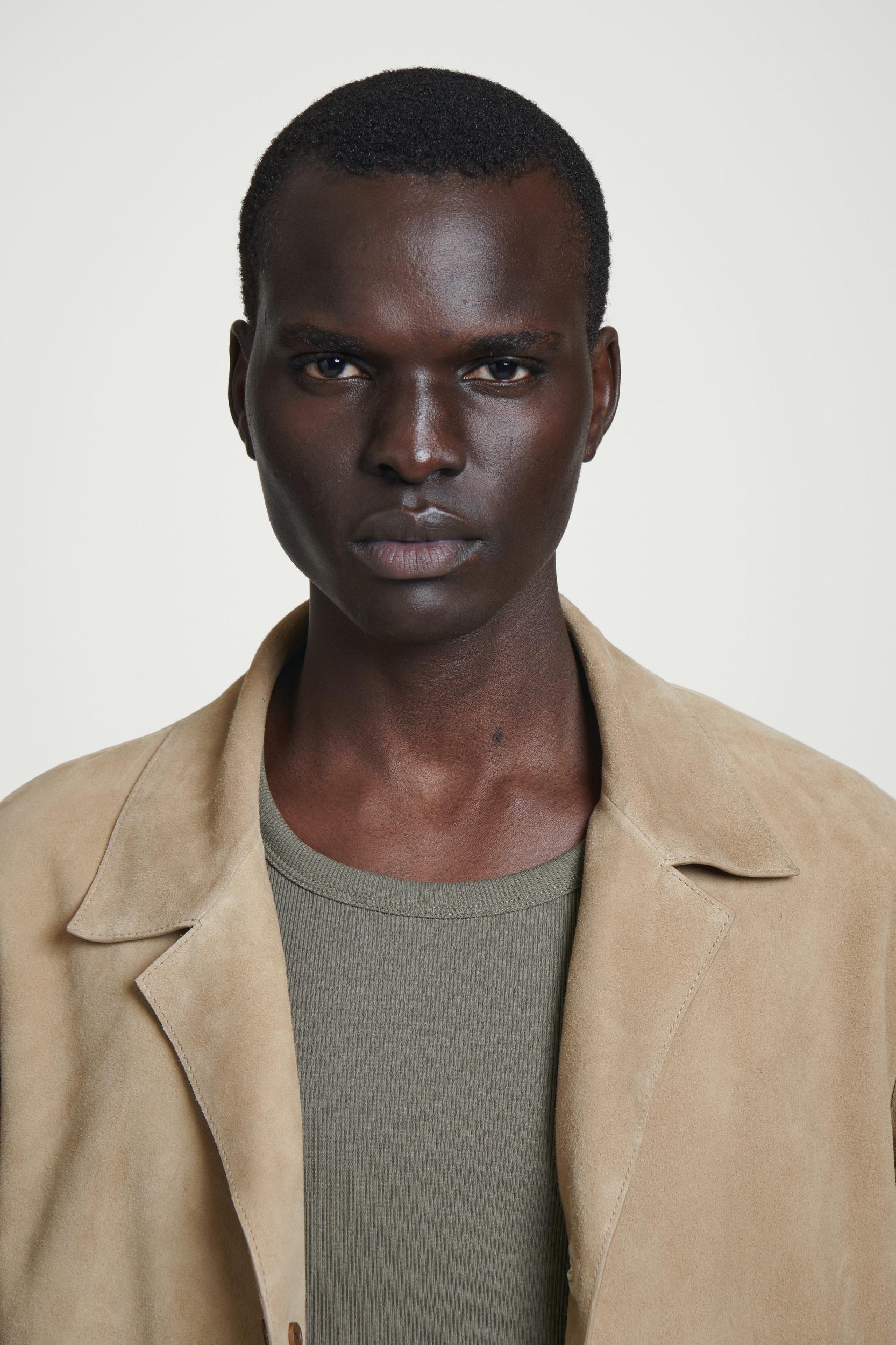 SLIM RIBBED COTTON TANK TOP Product Image