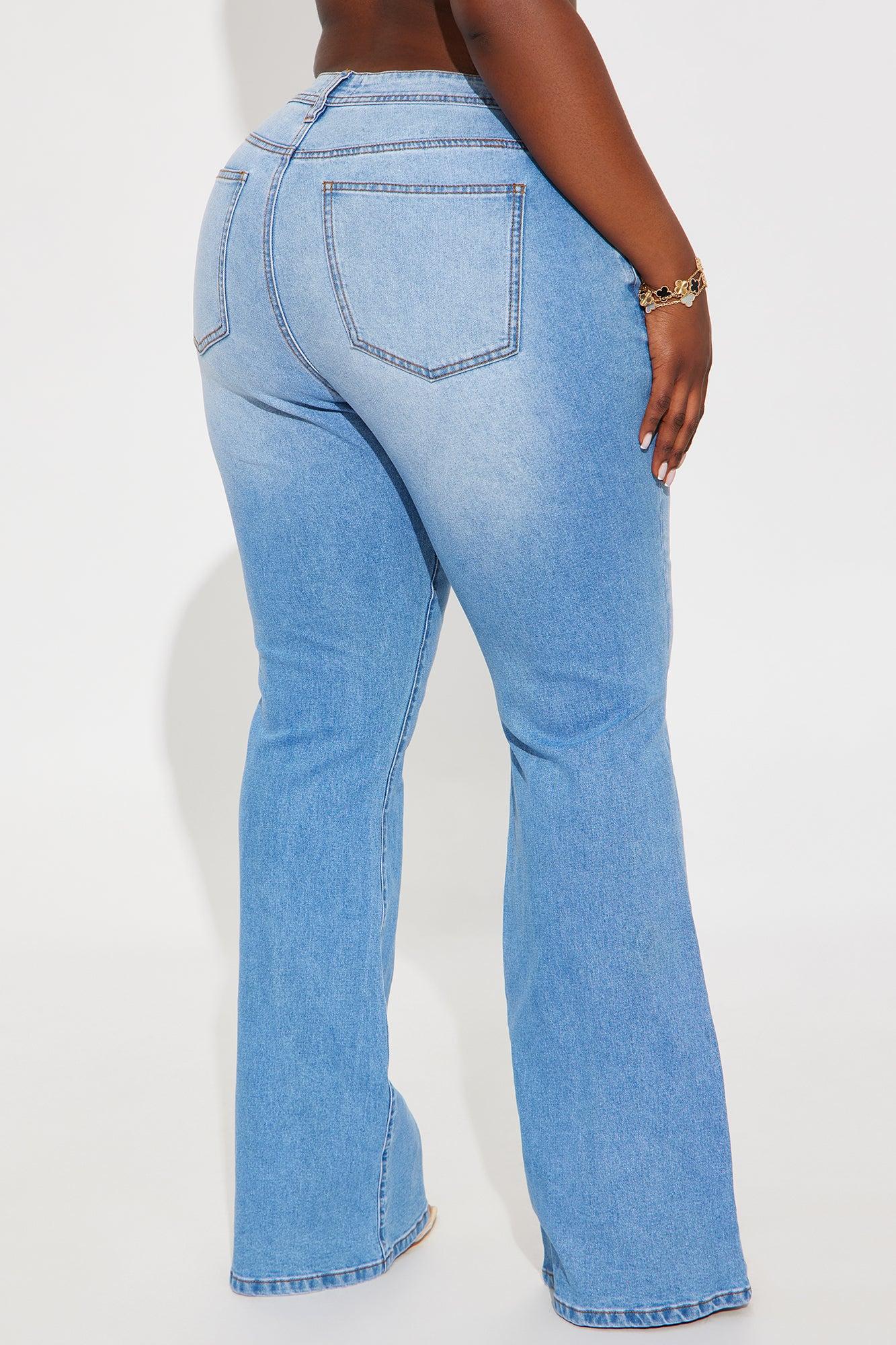 Hold You In Stretch Bootcut Jeans - Medium Wash Female Product Image