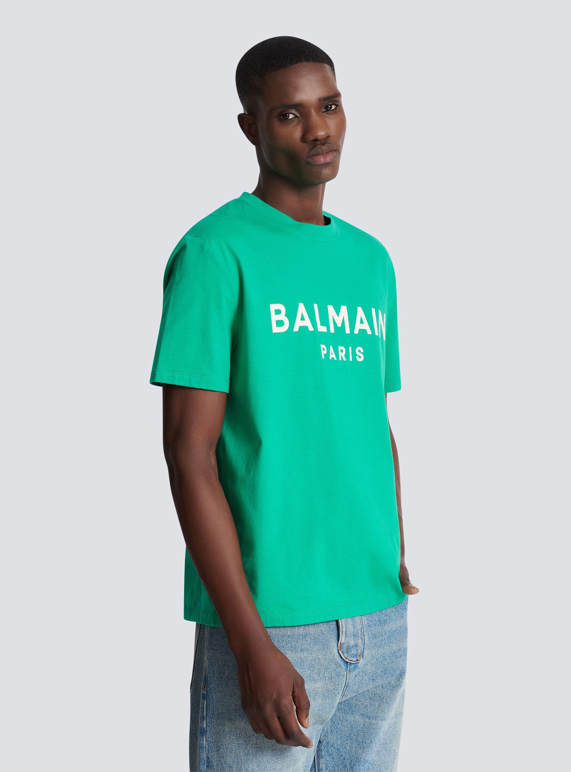 T-shirt with Balmain Paris print Product Image