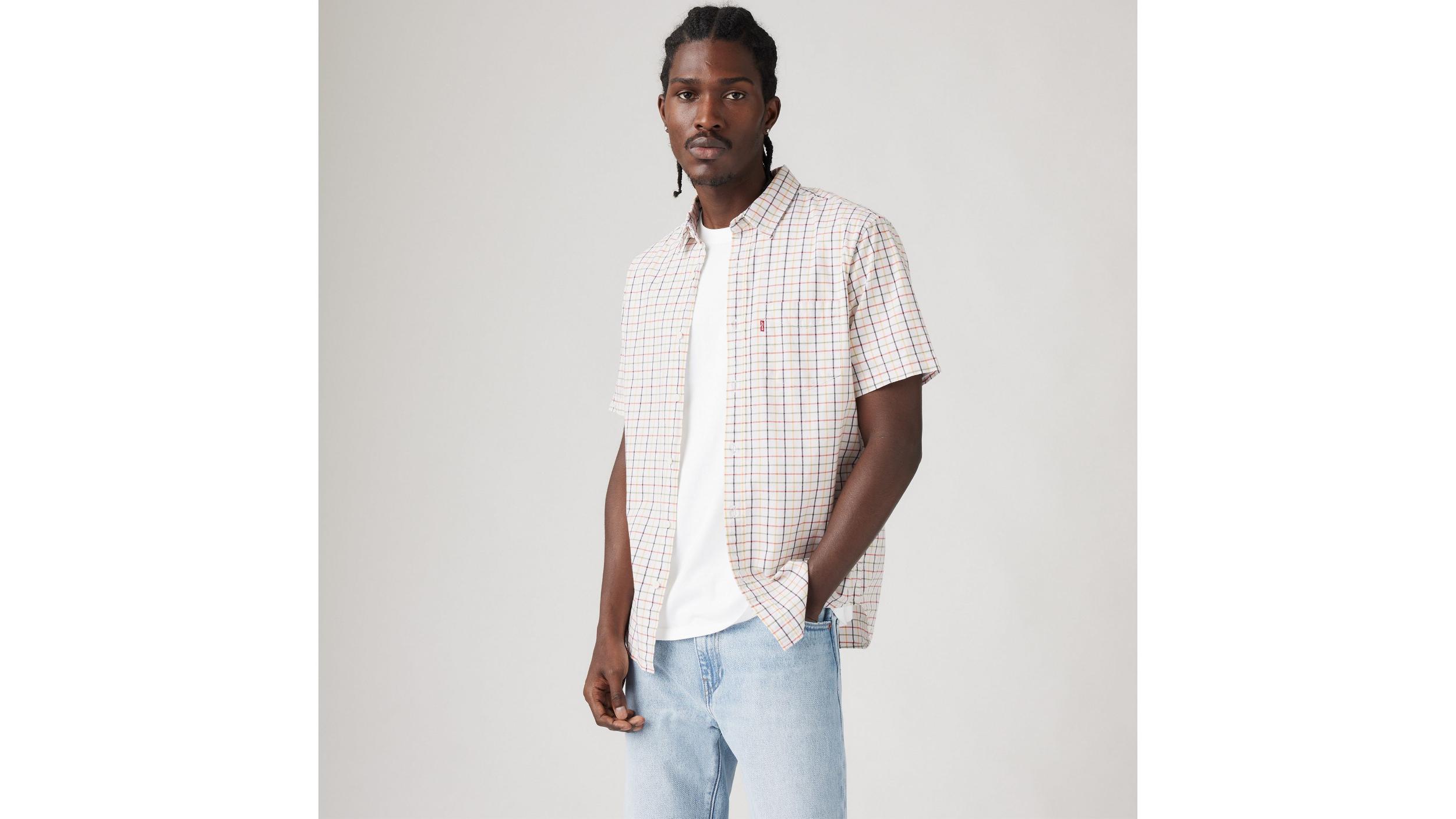 Short Sleeve Classic One Pocket Standard Fit Shirt Product Image