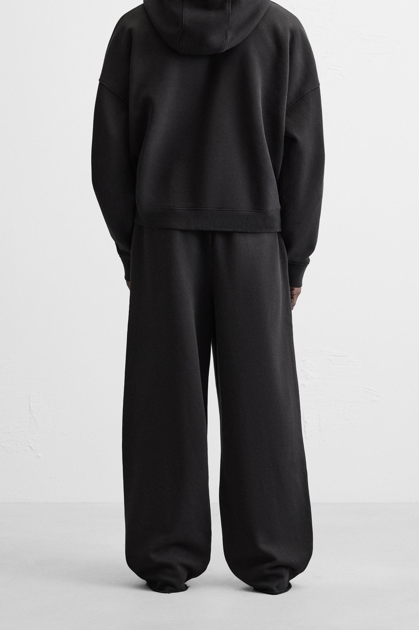 WASHED PLEATED JOGGER PANTS Product Image